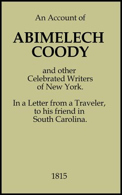 An Account of Abimelech Coody (eBook, ePUB) - Clinton, Dewitt
