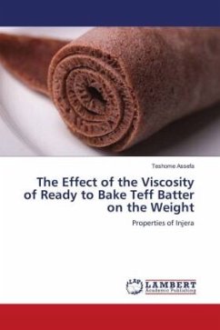 The Effect of the Viscosity of Ready to Bake Teff Batter on the Weight