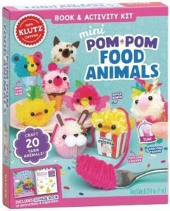 Cover Mini Pom-Pom Food Animals
