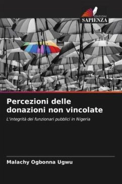 Percezioni delle donazioni non vincolate - Ugwu, Malachy Ogbonna