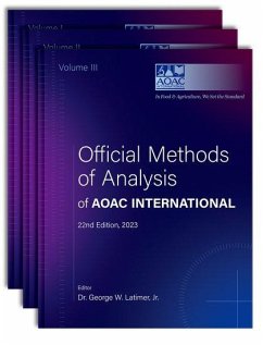 Official Methods of Analysis of Aoac International - INTERNATIONAL, AOAC