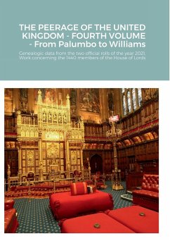 THE PEERAGE OF THE UNITED KINGDOM - FOURTH VOLUME - From Palumbo to Williams - Gregorio, Mario
