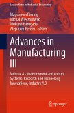 Advances in Manufacturing III (eBook, PDF)