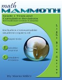 Math Mammoth Grade 1 Tests and Cumulative Reviews (Canadian Version)