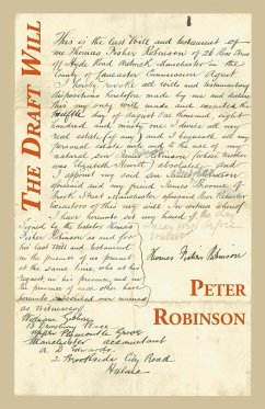 The Draft Will - Robinson, Peter