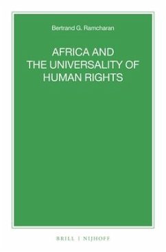 Africa and the Universality of Human Rights - Ramcharan, Bertrand G
