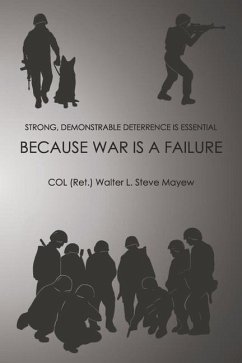 Cover Because War Is a Failure