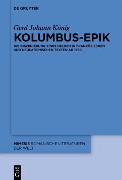 Kolumbus-Epik (eBook, ePUB) - König, Gerd Johann