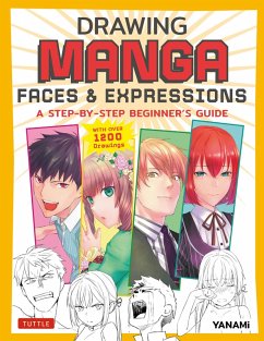 Drawing Manga Faces & Expressions (eBook, ePUB) - Yanami