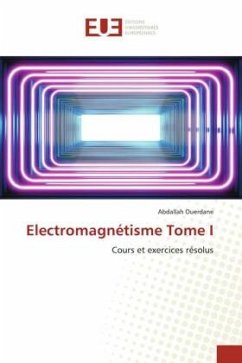 Electromagnétisme Tome I - Ouerdane, Abdallah