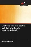 L'istituzione dei partiti politici (studio del partito Golkar)