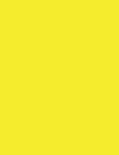Cover OK Bright Yellow with Brown Studio Note Book
