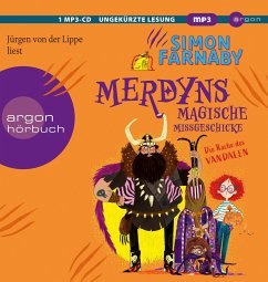 Merdyns magische Missgeschicke - Die Rache des Vandalen / Merdyn Bd.2 (1 MP3-CD) - Farnaby, Simon