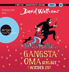 Gangsta-Oma schlägt wieder zu! / Gangsta-Oma Bd.2 (1 MP3-CD) - Walliams, David