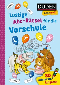 Duden Leseprofi - Lustige Abc-Rätsel für die Vorschule - Holzwarth-Raether, Ulrike;Müller-Wolfangel, Ute