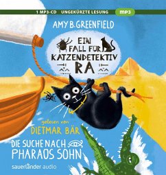 Die Suche nach Pharaos Sohn / Ein Fall für Katzendetektiv Ra Bd.3 (1 MP3-CD) - Greenfield, Amy Butler