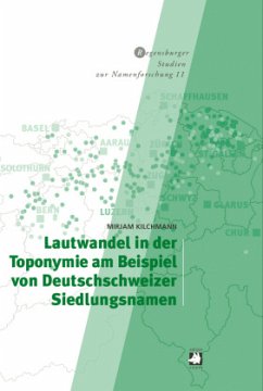 Cover Lautwandel in der Toponymie am Beispiel von Deutschschweizer Siedlungsnamen