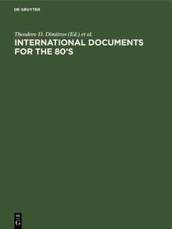 Cover International Documents for the 80's (eBook, PDF)
