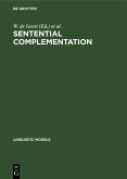 Sentential Complementation (eBook, PDF)