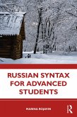 Russian Syntax for Advanced Students (eBook, ePUB)
