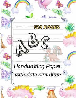 ABC Handwriting paper with dotted midline. - Swiatkowska-Sulecka, Agnieszka
