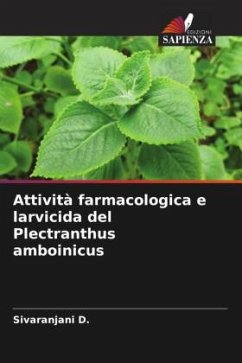 Attività farmacologica e larvicida del Plectranthus amboinicus - D., Sivaranjani