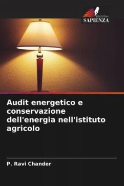 Audit energetico e conservazione dell'energia nell'istituto agricolo - Chander, P. Ravi