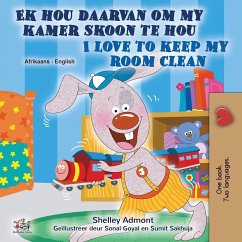 I Love to Keep My Room Clean (Afrikaans English Bilingual Book for Kids) - Admont, Shelley; Books, Kidkiddos