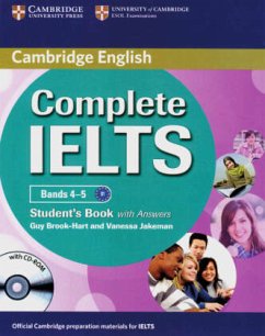 Student's Book with Answers and CD-ROM / Complete IELTS, Bands 4-5 (Mängelexemplar)