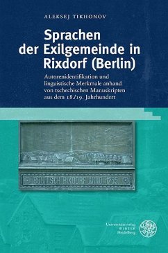 Sprachen der Exilgemeinde in Rixdorf (Berlin) - Tikhonov, Aleksej