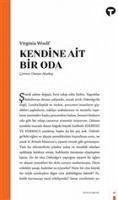 Kendine Ait Bir Oda - Woolf, Virginia