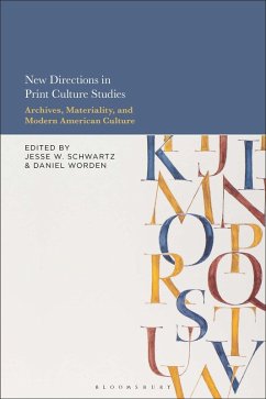 New Directions in Print Culture Studies (eBook, ePUB)