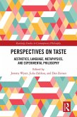 Perspectives on Taste (eBook, ePUB)