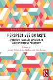 Perspectives on Taste (eBook, PDF)