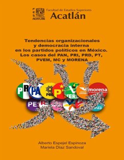Cover Tendencias organizacionales y democracia interna en los partidos políticos en México (eBook, ePUB)