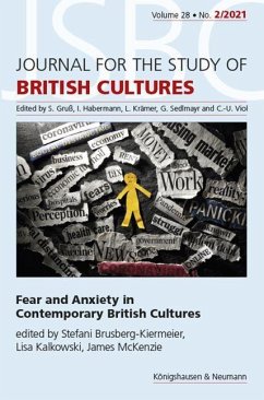 Cover Fear and Anxiety in Contemporary British Cultures
