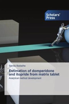 Estimation of domperidone and itopride from matrix tablet - Badadhe, Sandip
