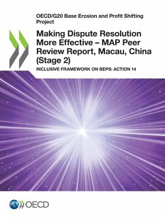 Cover Making Dispute Resolution More Effective - MAP Peer Review Report, Macau, China (Stage 2)