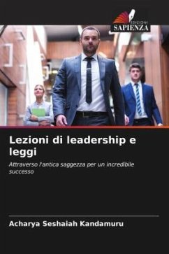 Lezioni di leadership e leggi - Kandamuru, Acharya Seshaiah