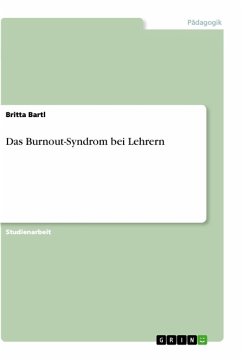 Das Burnout-Syndrom bei Lehrern