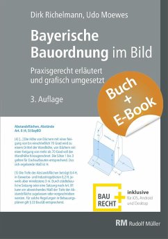 Bayerische Bauordnung im Bild - mit E-Book (PDF) - Richelmann, Dirk;Moewes, Udo