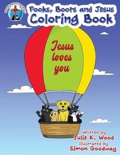 Pooks, Boots and Jesus Coloring Book - Wood, Julie K