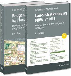 Buchpaket: Baugesetzbuch für Planer im Bild & Landesbauordnung NRW im Bild - Richelmann, Dirk;Moewes, Udo;Proff, Friederike