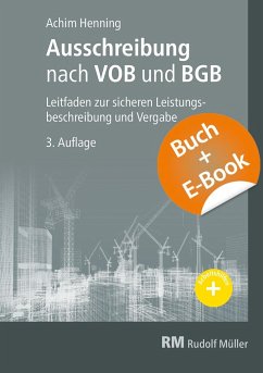 Ausschreibung nach VOB und BGB - mit E-Book (PDF) - Henning, Achim