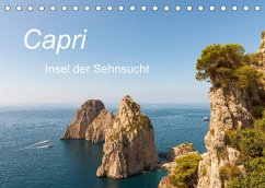 Capri, Insel der Sehnsucht (Tischkalender 2023 DIN A5 quer) - Dederichs, Karin