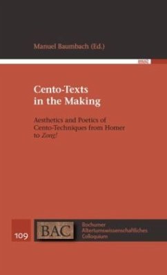 Cento-Texts in the Making