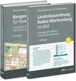 Buchpaket: Baugesetzbuch für Planer im Bild & Landesbauordnung Baden-Württemberg im Bild - Munzinger, Timo;Niemeyer, Eva Maria;Reutzsch, Alfred
