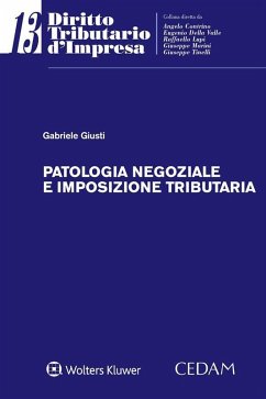 Cover Patologia negoziale e imposizione tributaria (eBook, ePUB)