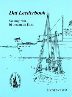 Cover Dat Leederbook So singt wü bi uns an de Küst Melodieausgabe
