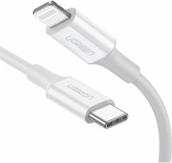 UGREEN Lightning To Type-C Cable 1m white